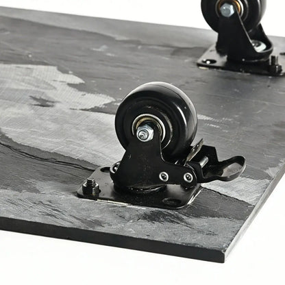 Rolluntersetzer aus Schiefer Anthrazit ROLO 40x60 - CLIMAQUA