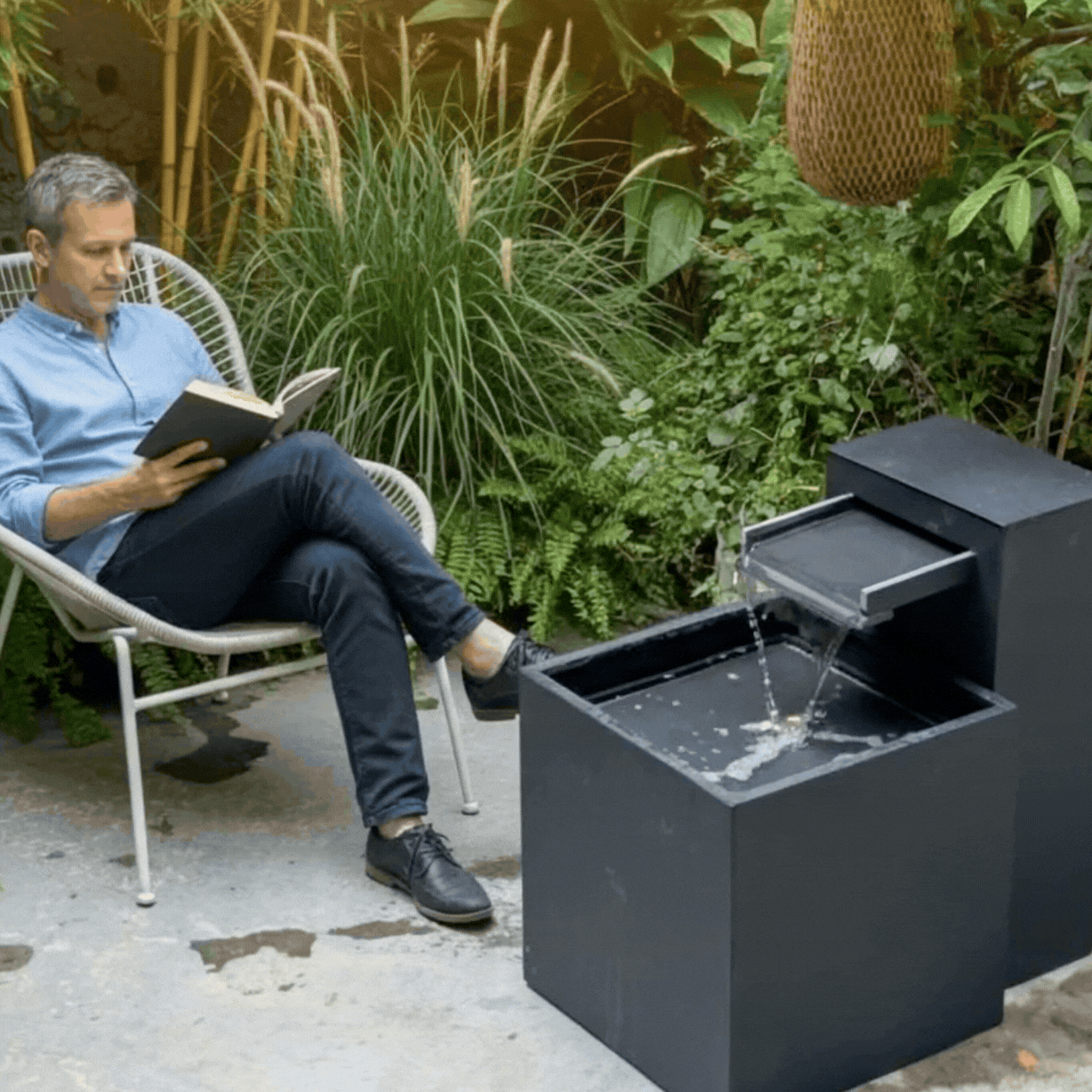 Gartenbrunnen SAMUI 60 DREAM LIVING Set - CLIMAQUA