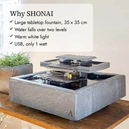 Benefits of the SHONAI tabletop fountain