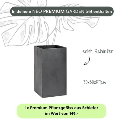 Säule Brunnen NEO PREMIUM GARDEN Set - CLIMAQUA