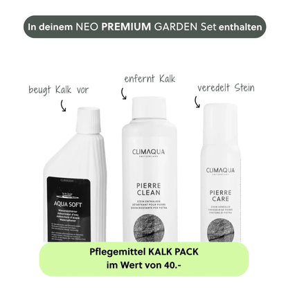 Säule Brunnen NEO PREMIUM GARDEN Set - CLIMAQUA