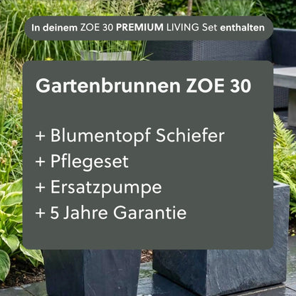 ZOE 30 PREMIUM LIVING Set Anthrazit - CLIMAQUA