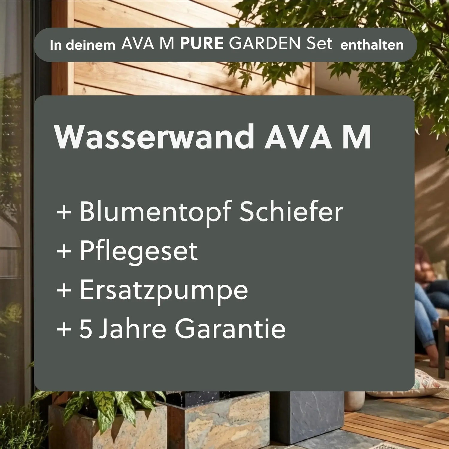 AVA M PURE GARDEN SET - CLIMAQUA