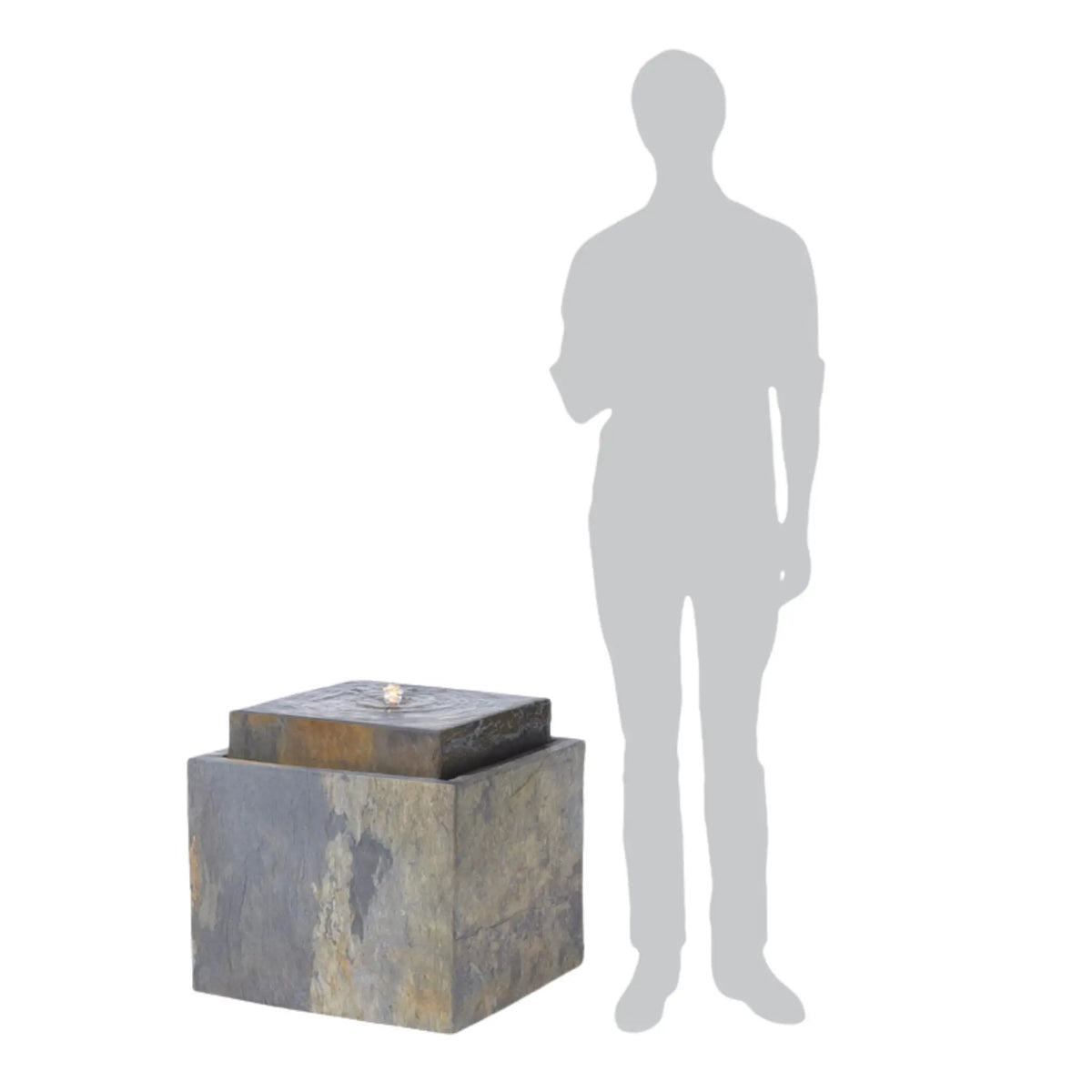 Gartenbrunnen VIDA 60 DREAM LIVING Set Rusty - CLIMAQUA