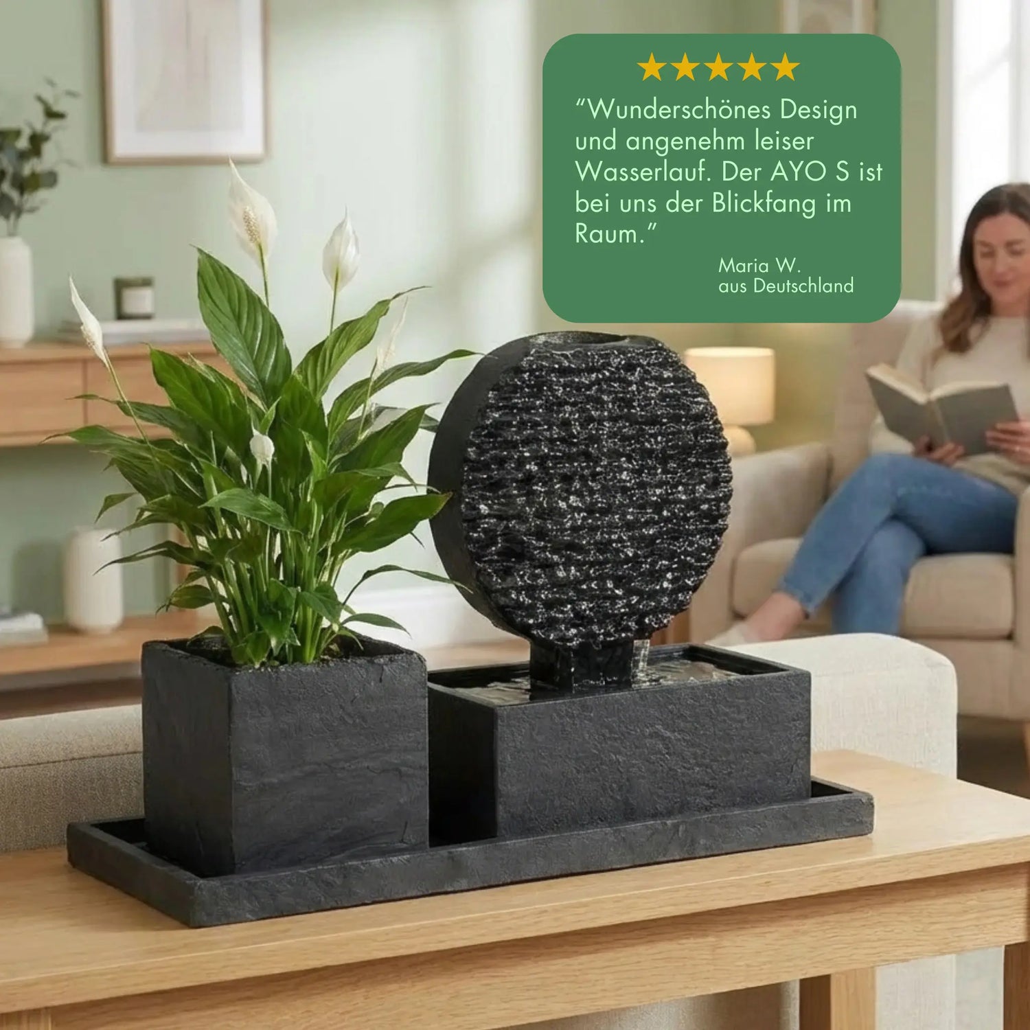 Kleine Wasserwand AYO S HARMONY Set - CLIMAQUA