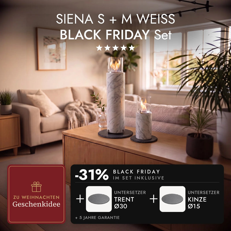 SIENA S + M WEISS BLACK FRIDAY Set