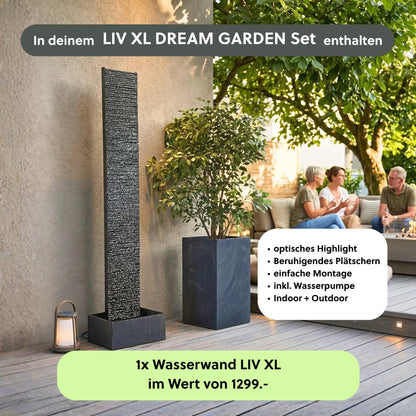 Wasserwand LIV XL DREAM GARDEN SET - CLIMAQUA