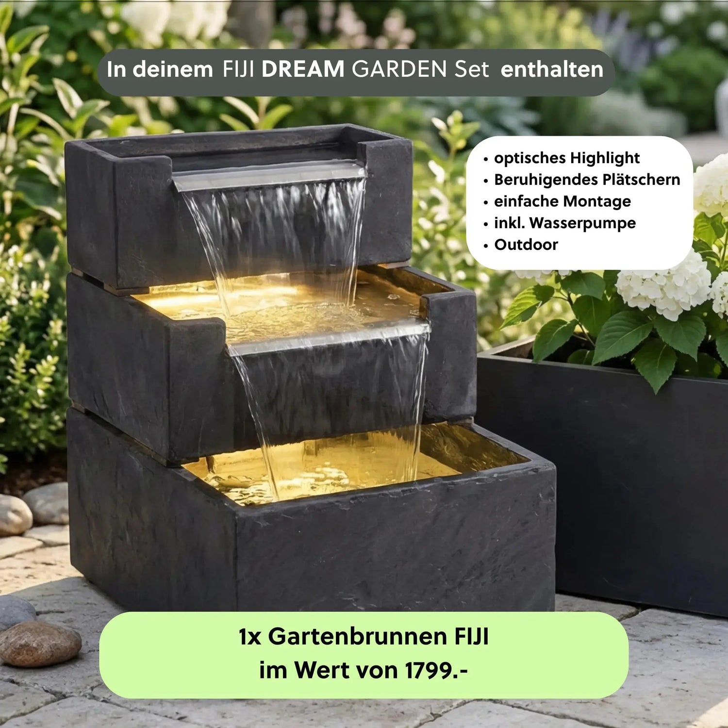 FIJI DREAM GARDEN SET - CLIMAQUA