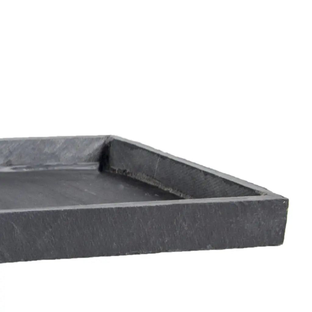 Untersetzer 55x23x3 cm Naturschiefer Schwarz TRAY 50 Anthracite - CLIMAQUA