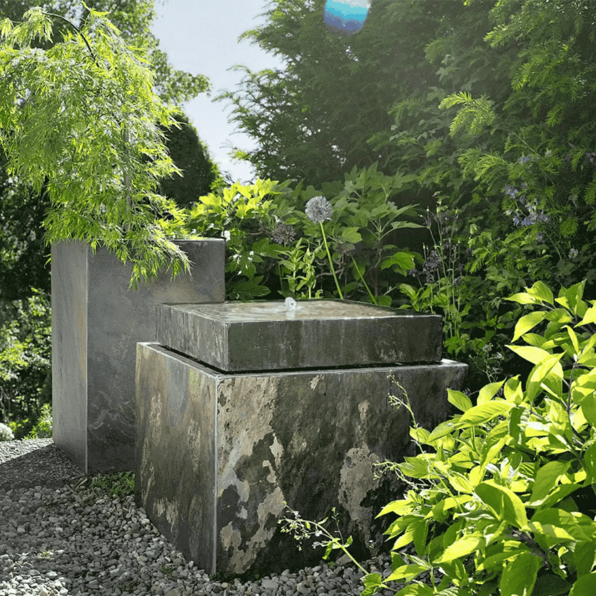 Gartenbrunnen VIDA 60 DREAM LIVING Set Rusty - CLIMAQUA