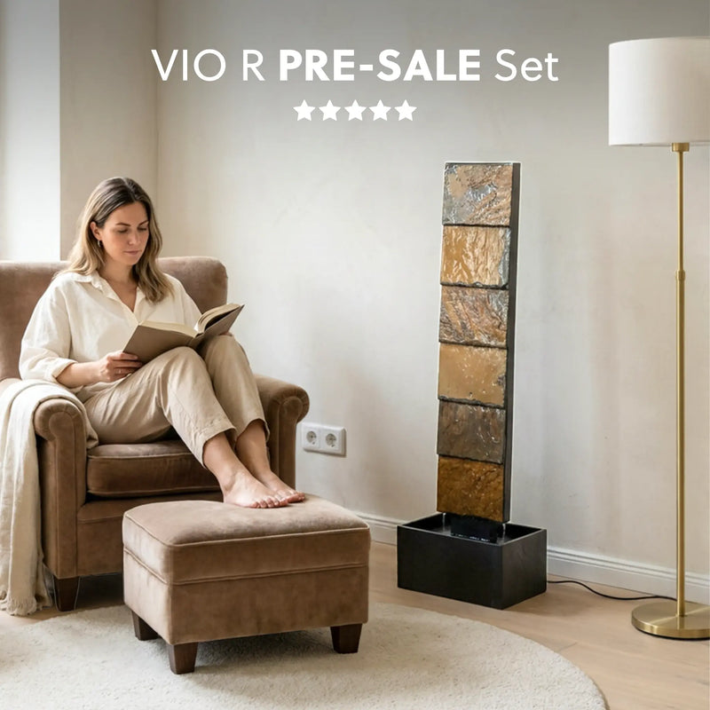 Wasserwand VIO L RUSTY PURE LIVING Set PRE-SALE