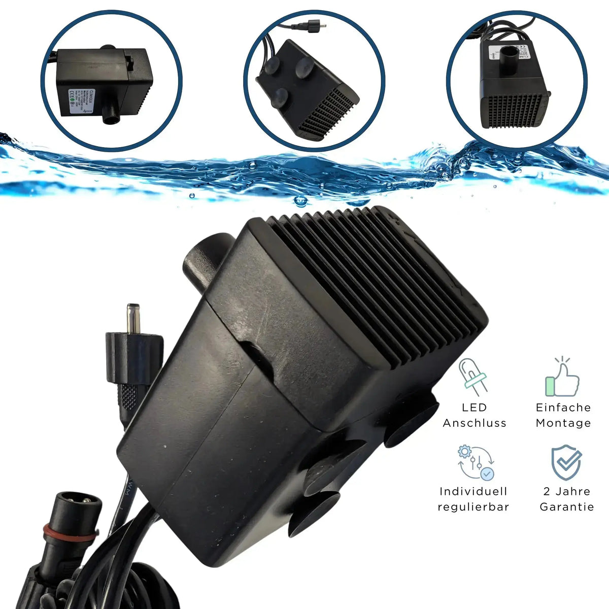 Wasserpumpe Pump MIDI PRO Outdoor 150cm - CLIMAQUA