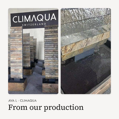 AVA L water wall from our production