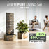 Wasserwand AVA M PURE LIVING Set - CLIMAQUA