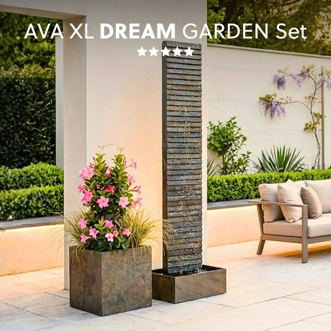 Wasserwand AVA XL DREAM GARDEN Set - CLIMAQUA