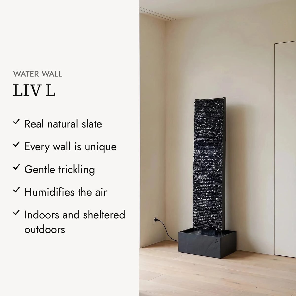 Benefits of the LIV L water wall (AI content)