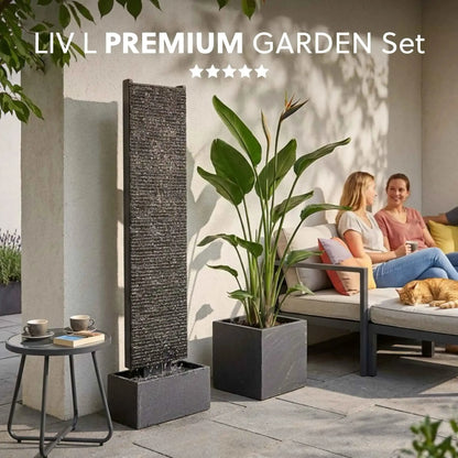 Wasserwand LIV L PREMIUM GARDEN Set - CLIMAQUA