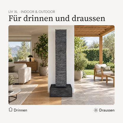 Wasserwand LIV XL für drinnen und draussen (KI-Inhalte)