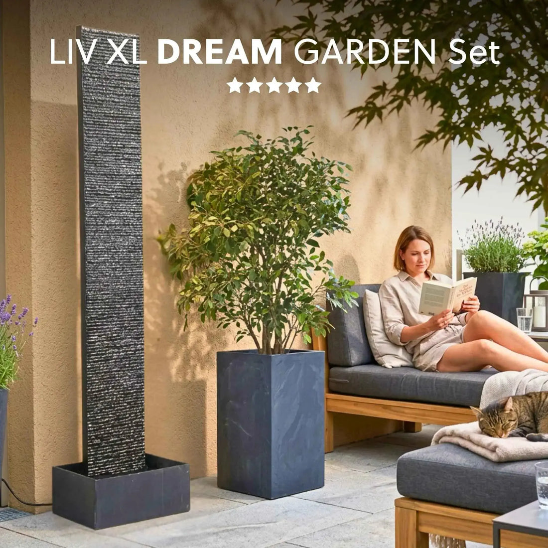 Wasserwand LIV XL DREAM GARDEN SET - CLIMAQUA