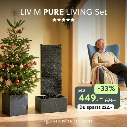 Wasserwand Set LIV M PURE LIVING - CLIMAQUA
