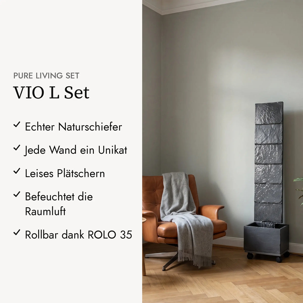 Vorteile des VIO L PURE LIVING Sets (KI-Inhalte)