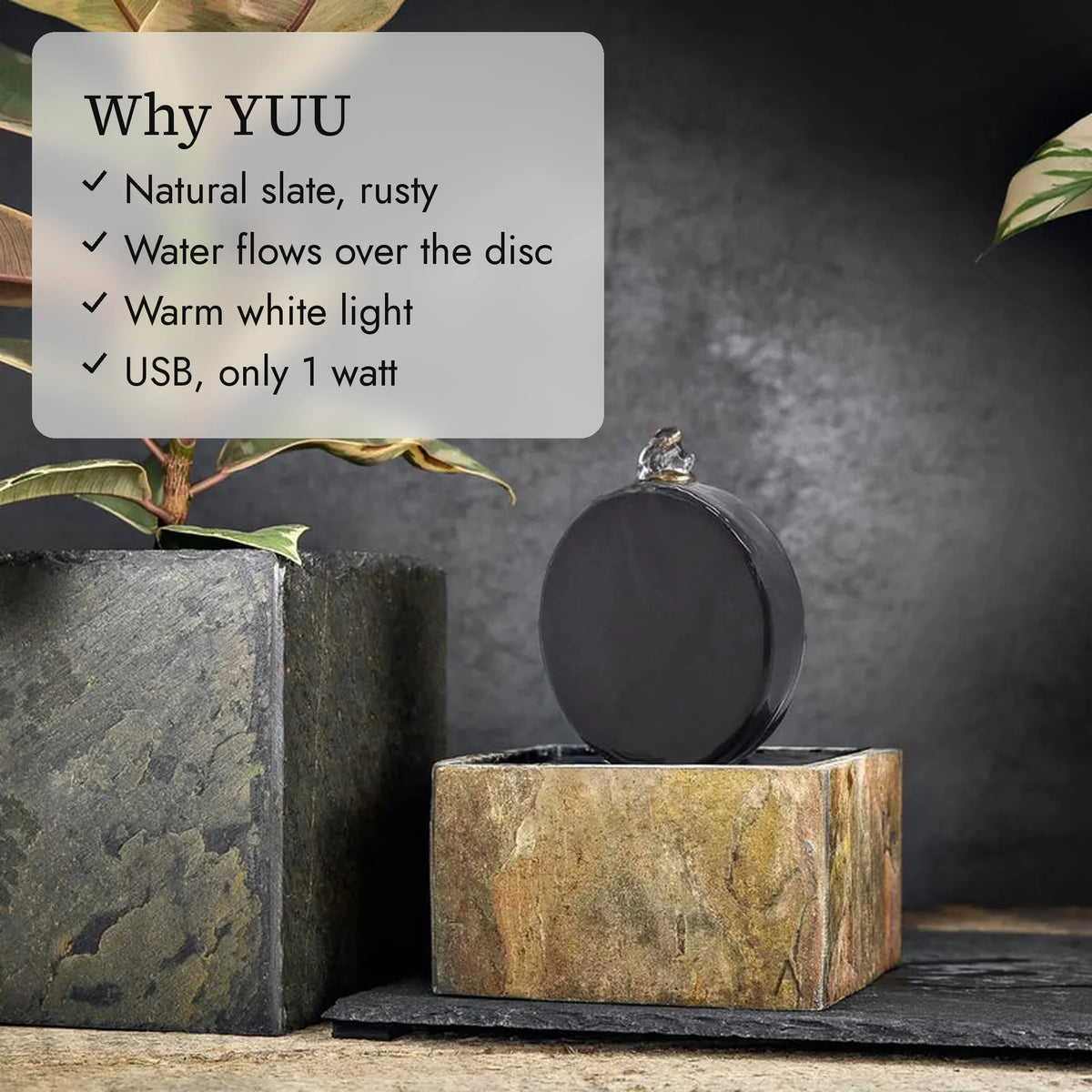 Benefits of the YUU tabletop fountain