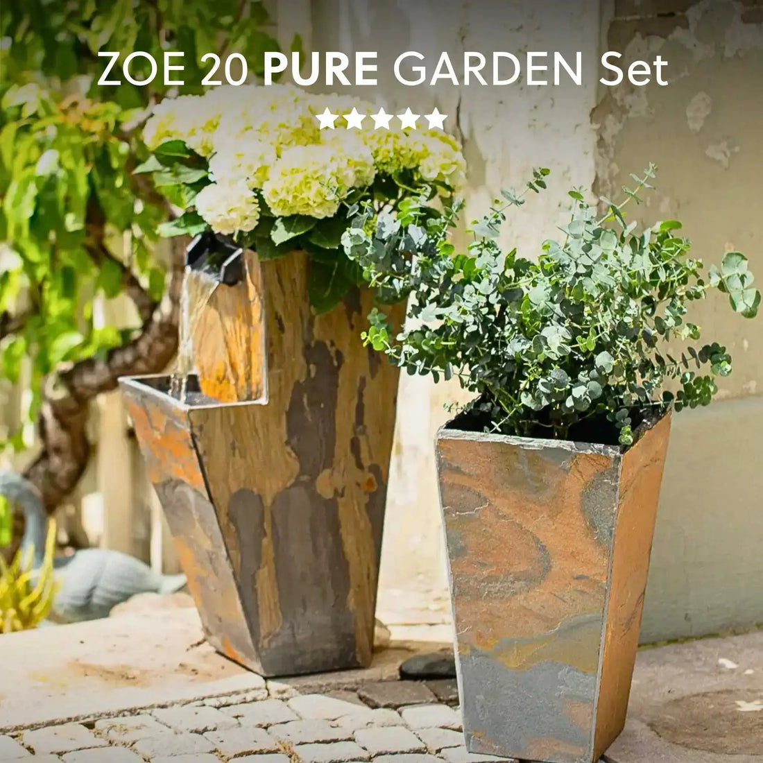 ZOE 20 PURE GARDEN Set Rusty - CLIMAQUA