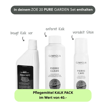 ZOE 20 PURE GARTEN Set Anthrazit - CLIMAQUA