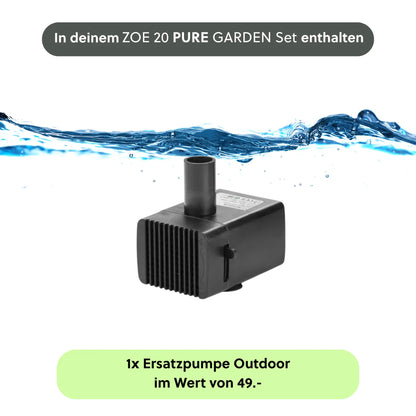 ZOE 20 PURE GARTEN Set Anthrazit - CLIMAQUA