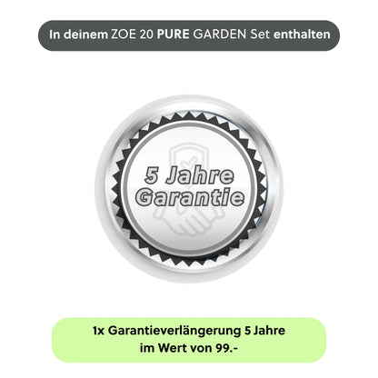 ZOE 20 PURE GARTEN Set Anthrazit - CLIMAQUA