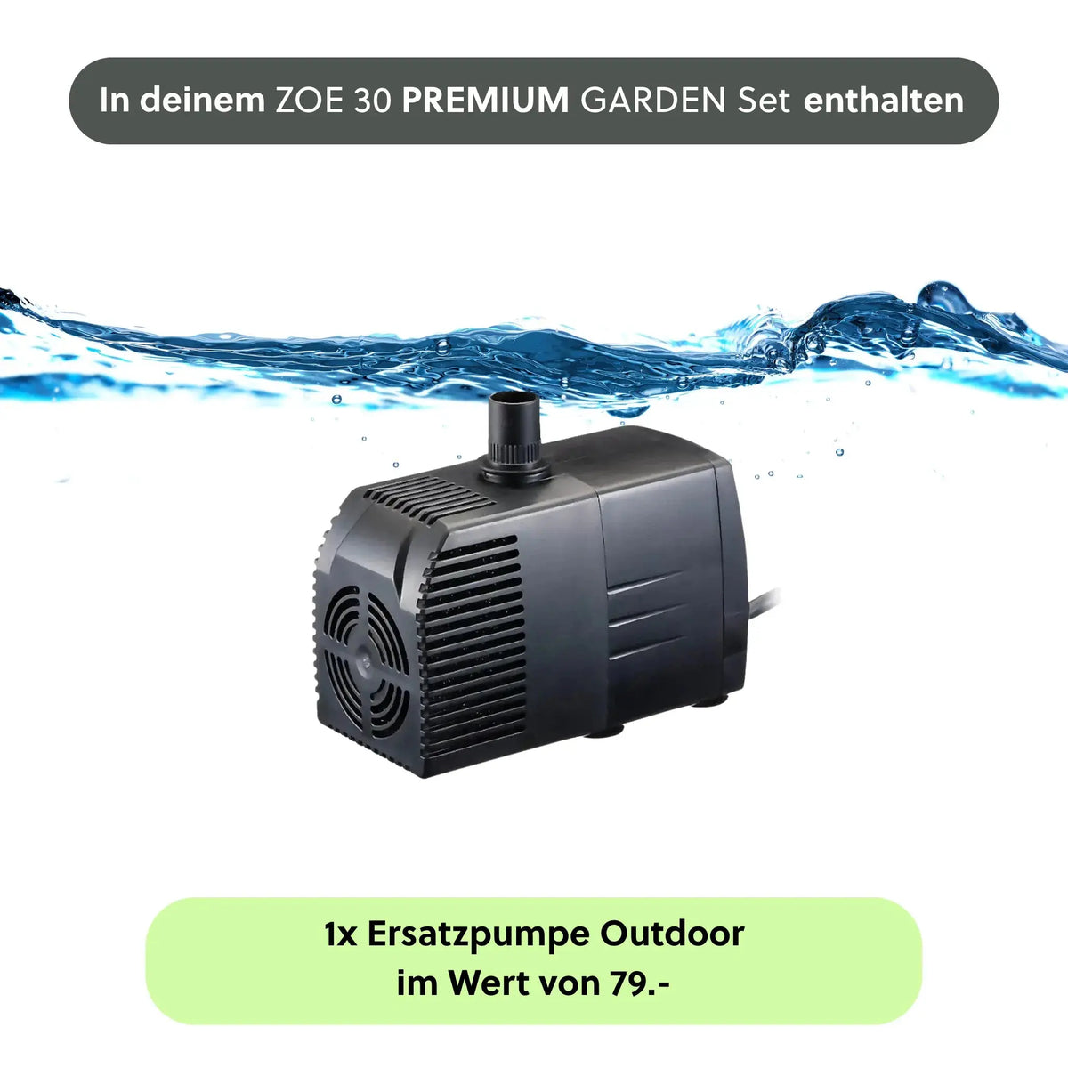 ZOE 30 PREMIUM GARDEN Set Rusty - CLIMAQUA