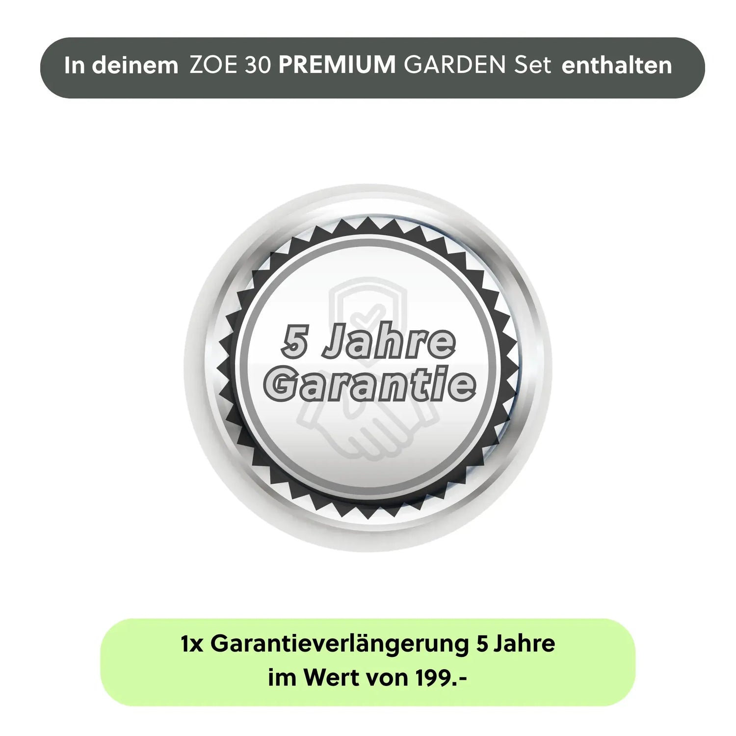 ZOE 30 PREMIUM GARTEN Set Anthrazit - CLIMAQUA