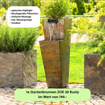 ZOE 30 PREMIUM LIVING Set Rusty - CLIMAQUA