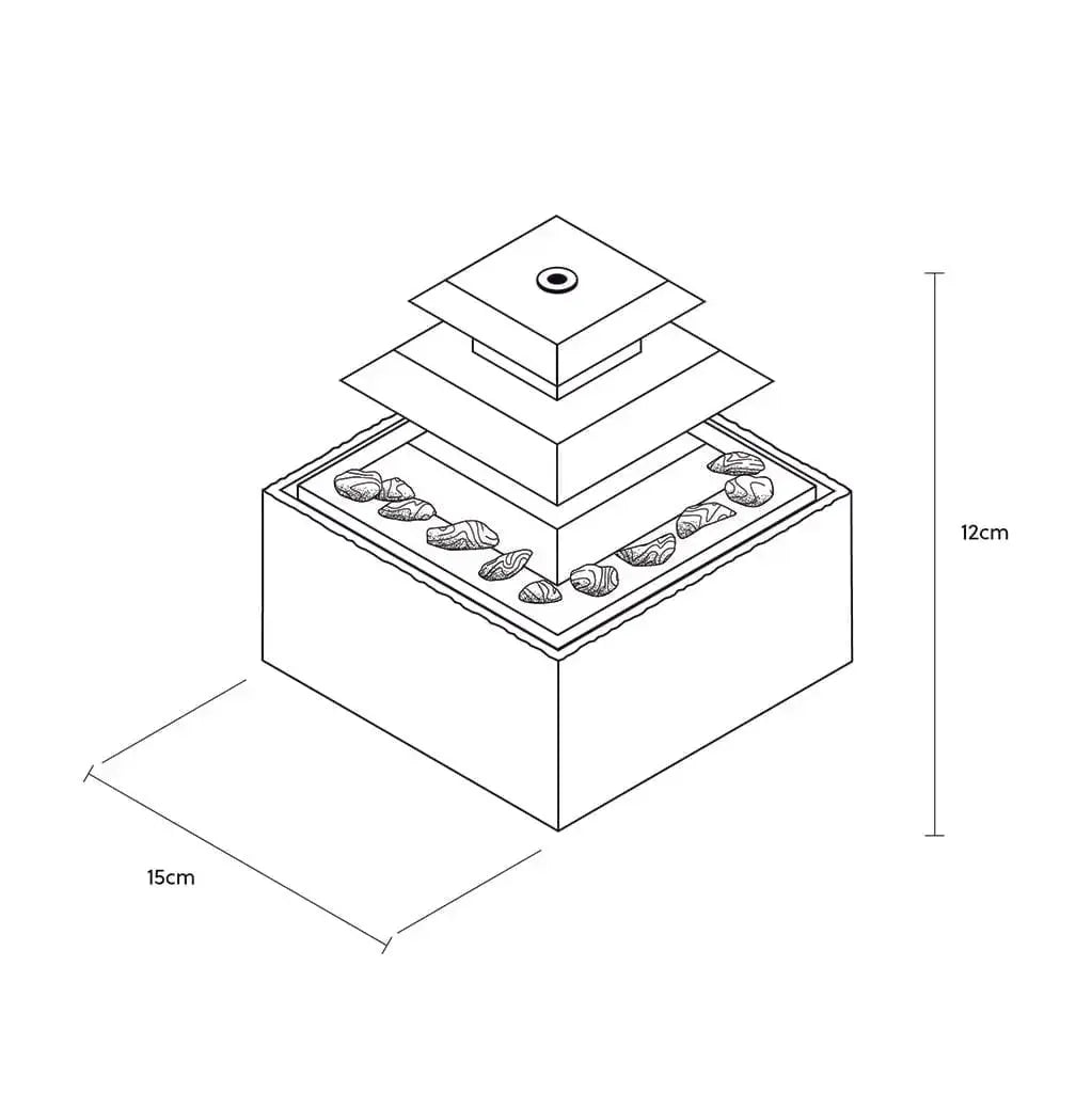 Zimmerbrunnen klein SIERRA - CLIMAQUA