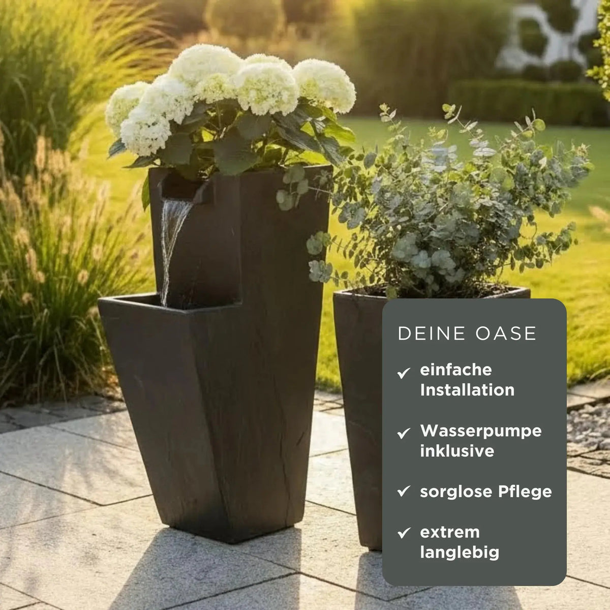 ZOE 20 PURE LIVING Set Anthrazit - CLIMAQUA