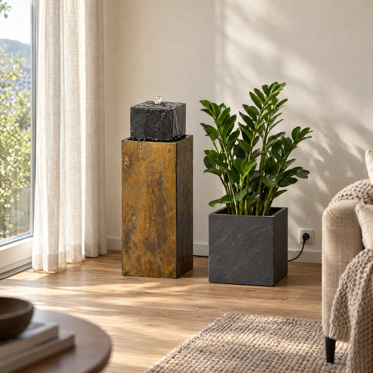Säule Brunnen NEO RUSTY PRE-SALE Set