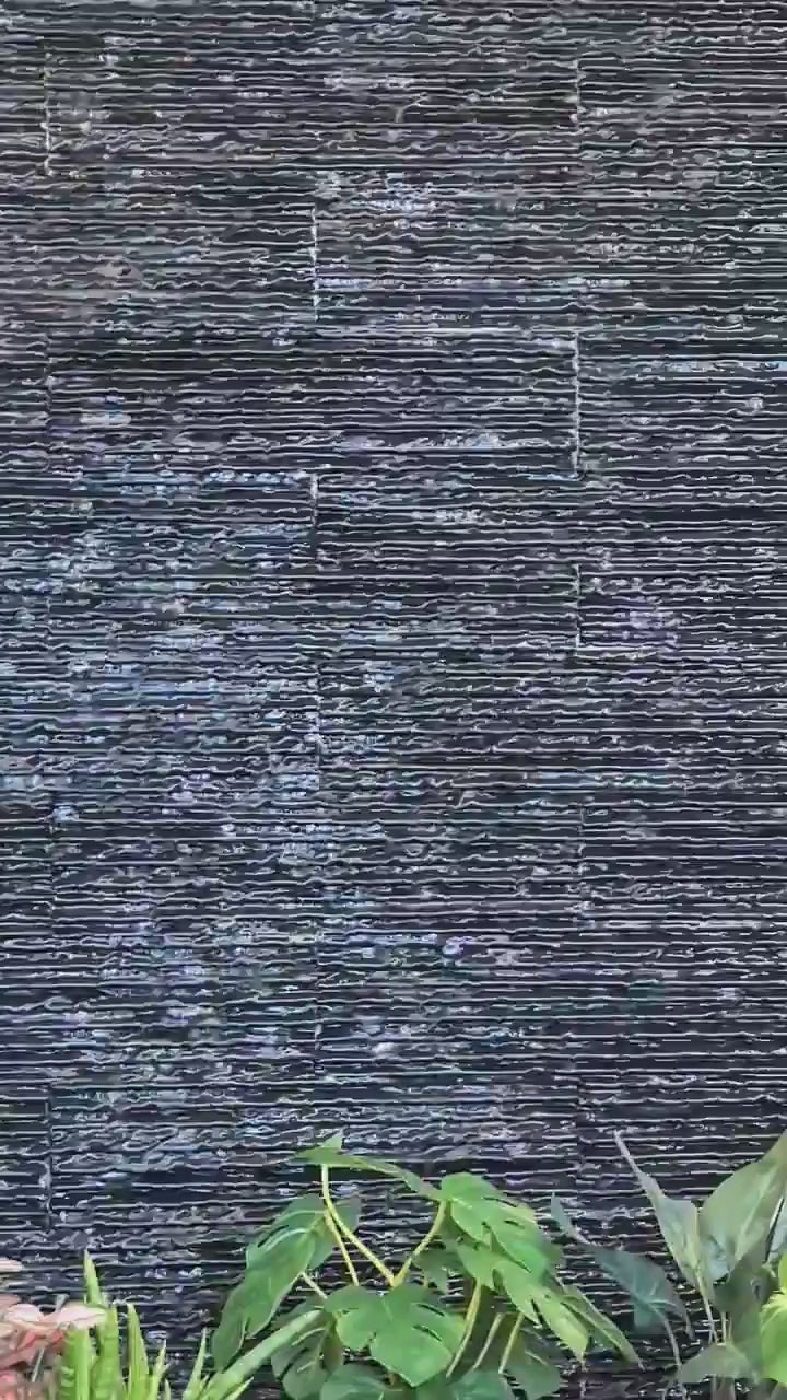 Luxurious water wall slate LIV WALL