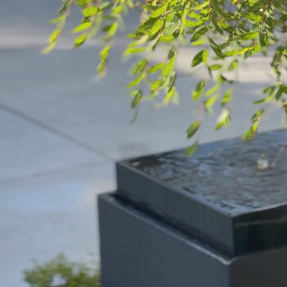 Gartenbrunnen VIDA 60 DREAM LIVING Set Anthrazit
