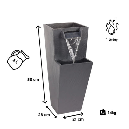 ZOE 20 PURE LIVING Set Anthrazit - CLIMAQUA